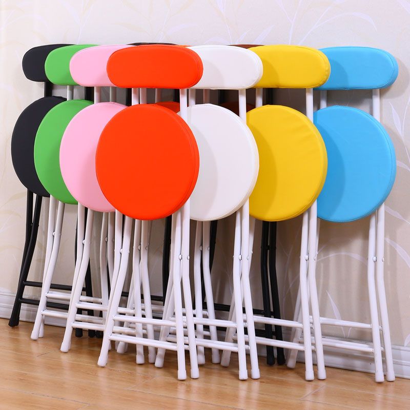 Industrial Open Upholstered Side Chair Matte Finish Folding Dining Chair Clearhalo ' kitchen&dining_furn' 'Dining Chairs' 'Dining Tables & Seating' 'dining_chair' 'furn' 'furn_dining_chair' 'Furniture' 'furniture_dining_chair' 'Kitchen & Dining Furniture' 'kitchen' 1200x1200_dcd75bfa-6158-4ebf-8c2f-081c80295b4c