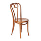 Contemporary Side Chair Open Back Wood Dining Room Chair for Home