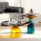 Modernism Pedestal 1 Single Coffee Table Round Glass Cocktail Table Clearhalo 'Coffee & Accent Tables' 'Coffee Tables' 'coffee_tables' 'furn' 'furn_coffee_tables' 'Furniture' 'Living Room Furniture' 1200x1200_dcd943e1-ee61-491e-ac55-98d5c41b8ce9