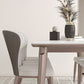 Contemporary Style 1/2/4/5/7 Pieces Dining Chairs Set Rectangle Stone Furniture in White