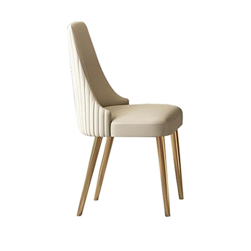 Glam -stijl rechthoekige tafel ingesteld 1/4/5/7 stukken dinerset voor keuken