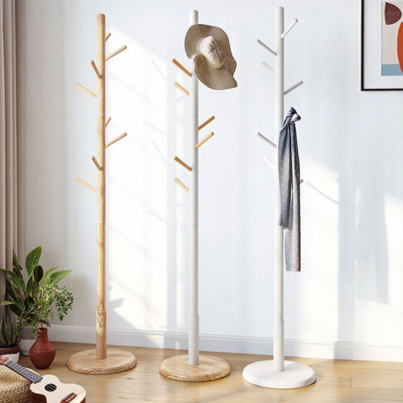 Solid Wood Entry Hall Tree Free Standing Coat Hanger for Hallway Clearhalo 'Entry & Mudroom Furniture' 'furn' 'furn_hall_tree_coat_racks' 'Furniture' 'Hall Trees & Coat Racks' 'hall_tree_coat_racks' 1200x1200_dcde8d03-6052-4d8f-a472-97836010f10e