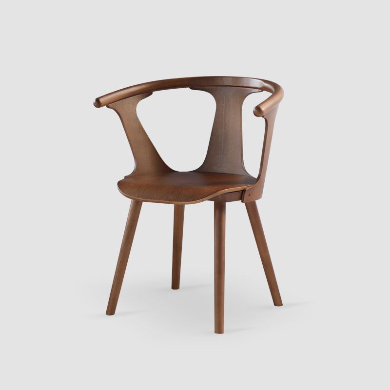 Solid Wood Side Chair Fixed Back Lounge Chair for Living Room Clearhalo 'Accent Chairs' 'accent_chairs' 'Chairs & Seating' 'furn' 'furn_accent_chairs' 'Furniture' 'Living Room Furniture' 1200x1200_dce4352c-c23b-4dab-ac2d-b92d9649a792