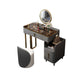 Glam 23.6" H Make-up Vanity Bedroom Glass Vanity Dressing Table