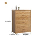 Modern Bamboo Storage Chest Dresser Bedroom Storage Chest with Drawers