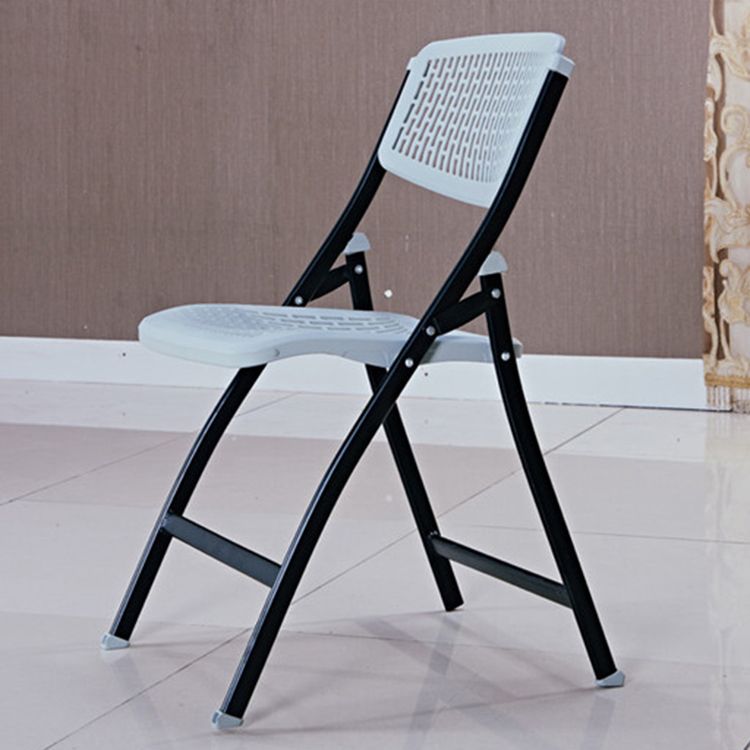 Metal Frame Conference Chair Modern Armless Plastic Folding Chair Clearhalo 'furn' 'furn_office_chair' 'Furniture' 'Office Chairs' 'Office Furniture' 'office_chair' 1200x1200_dcec7b77-e3b0-48d2-81c8-037f0d422f92