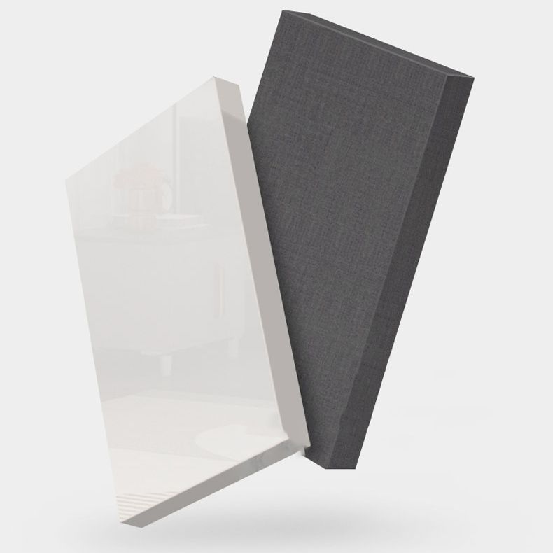 Armoire de garde-robe gris blanc placard de garde-robe moderne avec étagères