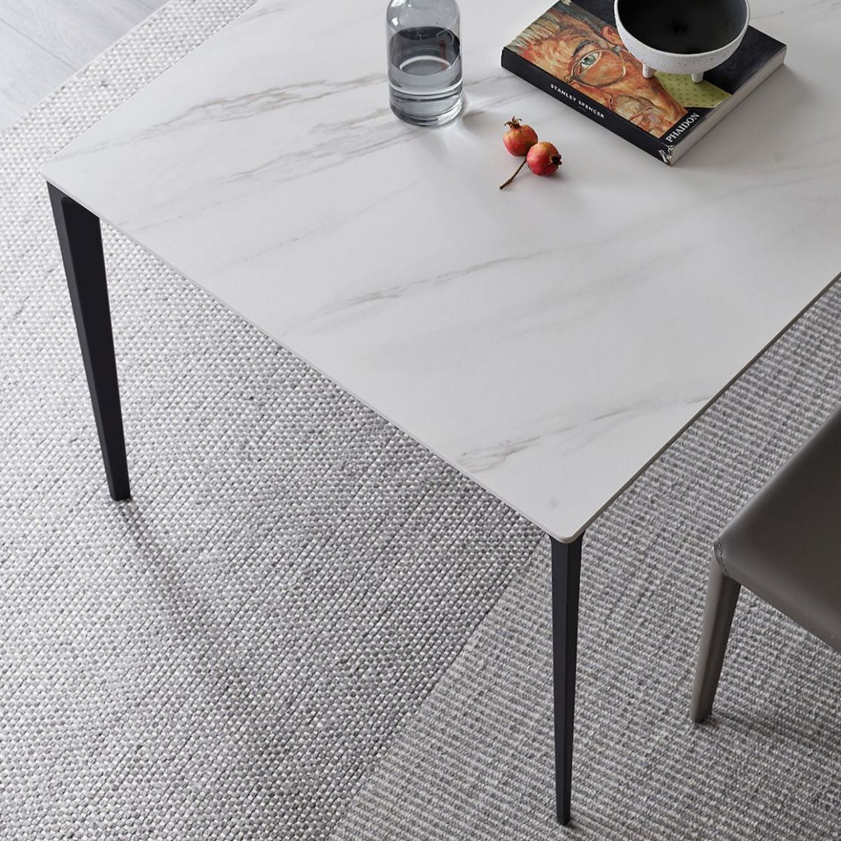 Contemporary 1/4/5 Pieces Dining Set Metal Dining Table Set for Home Use Clearhalo 'Dining Room Sets' 'Dining Tables & Seating' 'dining_room_set' 'furn' 'furn_dining_room_set' 'Furniture' 'furniture_dining_room_set' 'Kitchen & Dining Furniture' 1200x1200_dcf06c78-d20d-42f5-b500-6e9b7d47627e