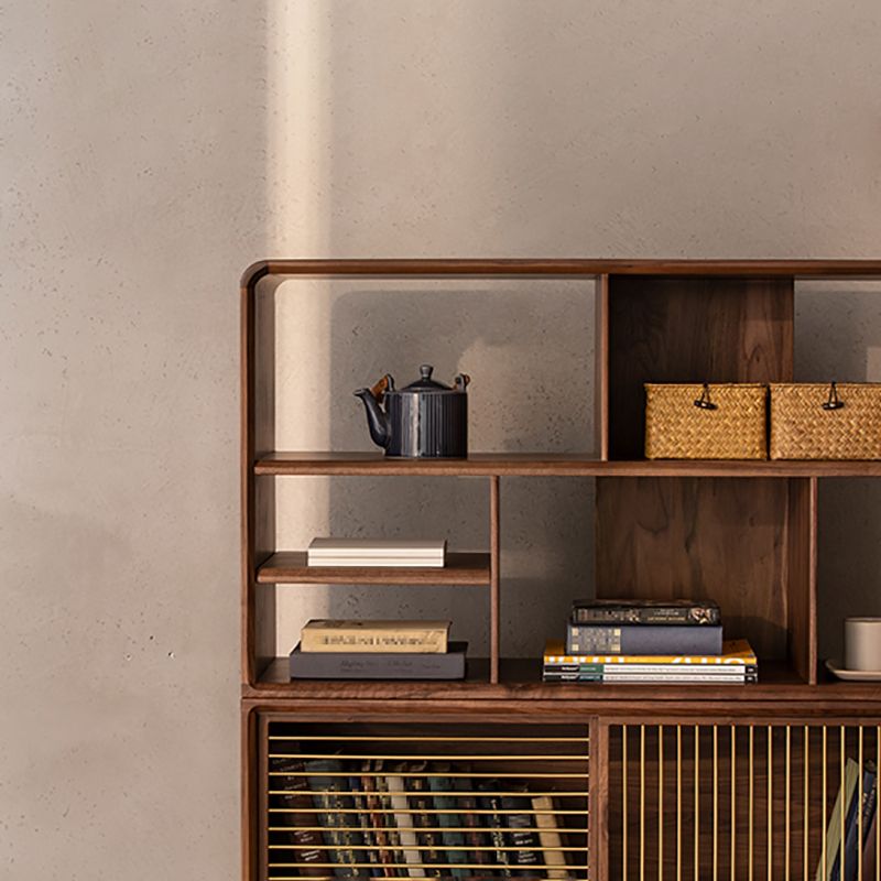 Scandinavian Standard Bookcase Wooden Open Back Bookshelf for Home Office Clearhalo 'Bookcases' 'furn' 'furn_bookcases' 'Furniture' 'furniture_bookcases' 'Office Furniture' 1200x1200_dcf50679-b945-4256-8d49-2b8757583b74