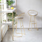 Contemporary Low Back Bar Stools Metal Barstool with Cushion for Bar Clearhalo 'Bar Furniture' 'Bar Stools' 'bar_stools' 'furn' 'furn_bar_stools' 'Furniture' 'Kitchen & Dining Furniture' 1200x1200_dcf788b5-699e-4c46-bc0a-653a371d725f