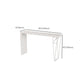 Modern White Bistro Bar Table Rectangle Solid Wood Bar Table for Home Clearhalo 'Bar Furniture' 'Bar Tables' 'bar_tables' 'furn' 'furn_bar_tables' 'Furniture' 'Kitchen & Dining Furniture' 1200x1200_dcfcd7b7-cad5-4e7b-a13d-56c9457d43e1