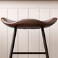 Glam Counter Bar Stool Armless Leather Indoor Bar Stool with Footrest Iron Base Clearhalo 'Bar Furniture' 'Bar Stools' 'bar_stools' 'furn' 'furn_bar_stools' 'furniture_bar_stools' 'Kitchen & Dining Furniture' 'kitchen&dining_furn' 'kitchen' 'kitchen_furn' Furniture' 1200x1200_dcfcdac8-408c-4870-ad99-2de009be3175