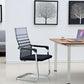 Contemporary Ergonomic Office Chair No Wheels Fixed Arms Task Chair Clearhalo 'furn' 'furn_office_chair' 'Furniture' 'Office Chairs' 'Office Furniture' 'office_chair' 1200x1200_dcfed9ad-3d3a-42b2-a5f6-7e5ee325dc36