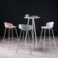 Contemporary Style Bar Stool Plastic Counter Bar Stool with Metal Legs Clearhalo 'Bar Furniture' 'Bar Stools' 'bar_stools' 'furn' 'furn_bar_stools' 'Furniture' 'furniture_bar_stools' 'Kitchen & Dining Furniture' 1200x1200_dcffc968-fc1f-43da-be55-2027ef136274
