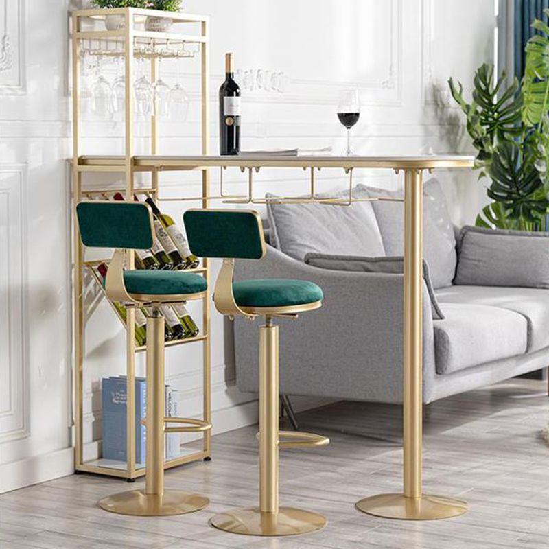 Mesa de Bar de piedra sinterizada, estante para vinos moderno, mesa de Bar para sala de estar