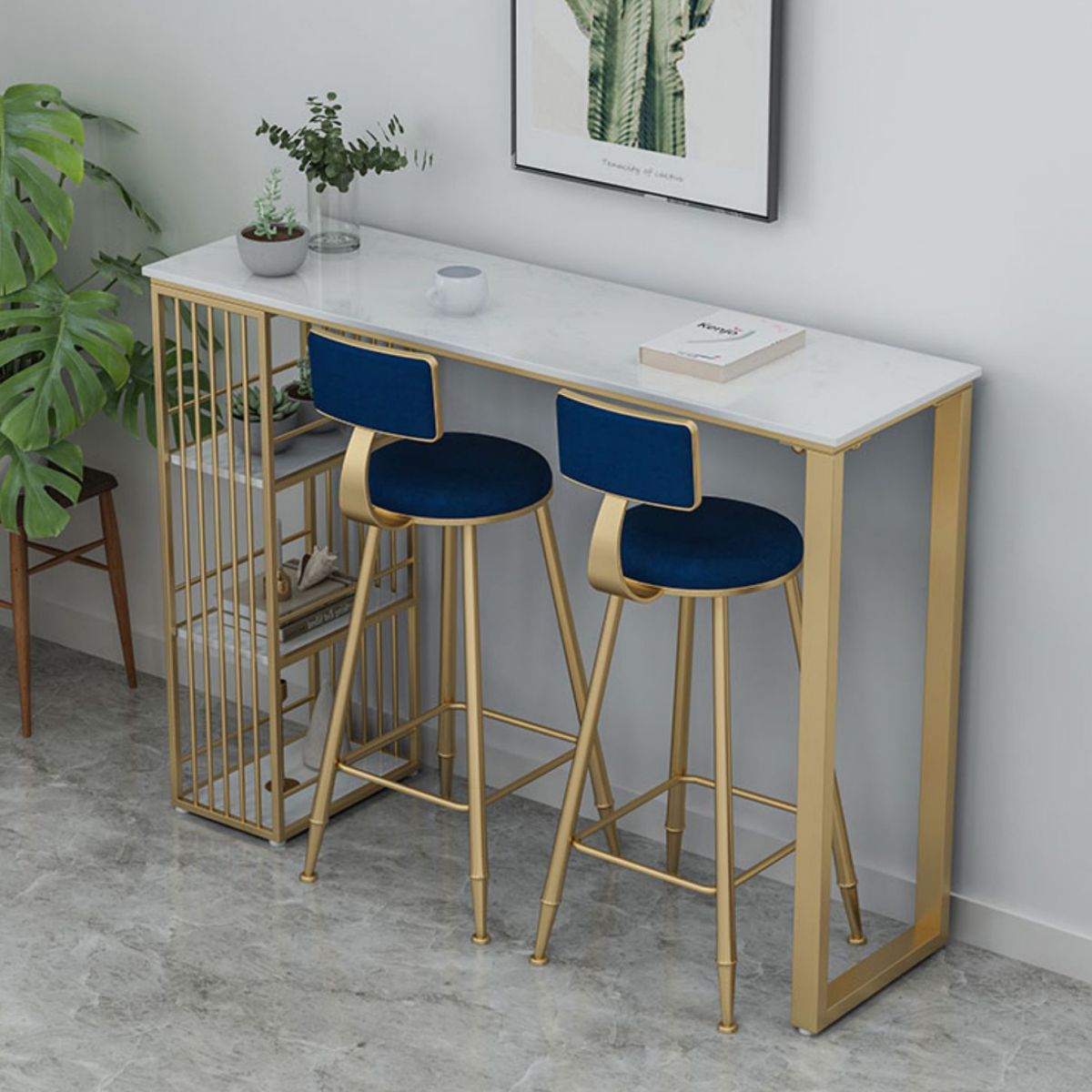 1/2/3/5 Pieces Bar Stool and Table Set Contemporary Bar Table Set Clearhalo 'Bar Furniture' 'furn' 'furn_home_bar_bar_sets' 'Furniture' 'Home Bars & Bar Sets' 'home_bar_bar_sets' 'Kitchen & Dining Furniture' 1200x1200_dd02cfbe-f8d4-4d6b-bd8d-8d4252744c3a