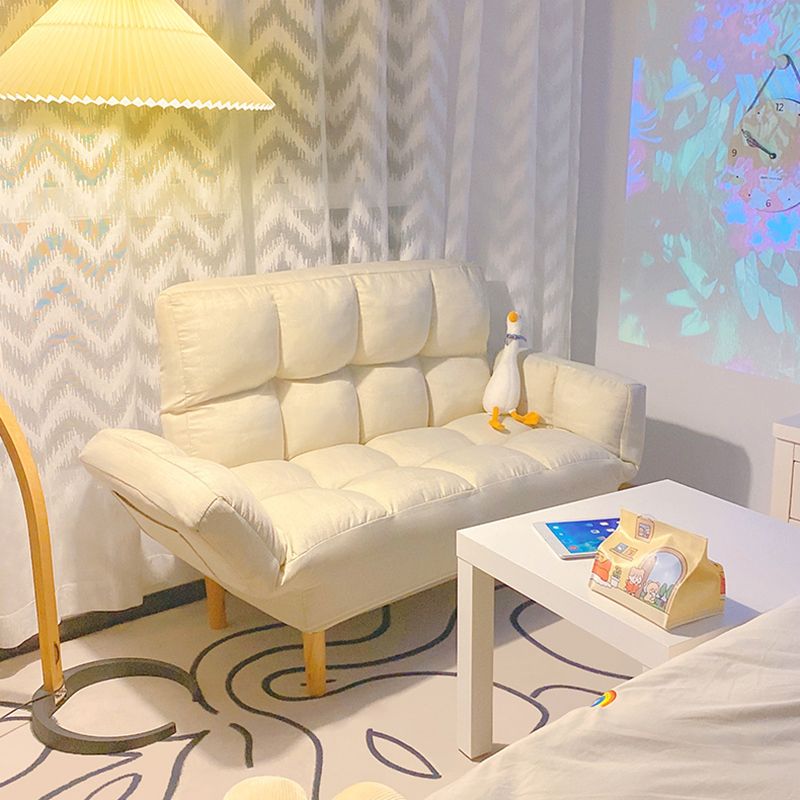 Salon canapé velours de style contemporain