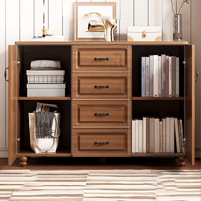 Mid Century Modern Accent Chest  Rectangle Chest with Drawers