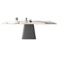 Contemporary Rectangle Dining Table Sintered Stone Dining Table with Pedestal Base Clearhalo ' dining_table' 'Dining Tables & Seating' 'Dining Tables' 'furn' 'furn_dining_table' 'Furniture' 'furniture_dining_table' 'Kitchen & Dining Furniture' 'kitchen&dining_furn' 'kitchen' 'kitchen_dining_table' 1200x1200_dd089ea2-2a9c-4bf4-ac15-9bc9c2e196e4