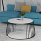 Glam Slate Geometric Coffee Table 17.7" H 1 Single Cocktail Table with Storage Clearhalo 'Coffee & Accent Tables' 'Coffee Tables' 'coffee_tables' 'furn' 'furn_coffee_tables' 'Furniture' 'Living Room Furniture' 1200x1200_dd0b7f0e-87fa-4a5e-a2e9-0994e2ec408b