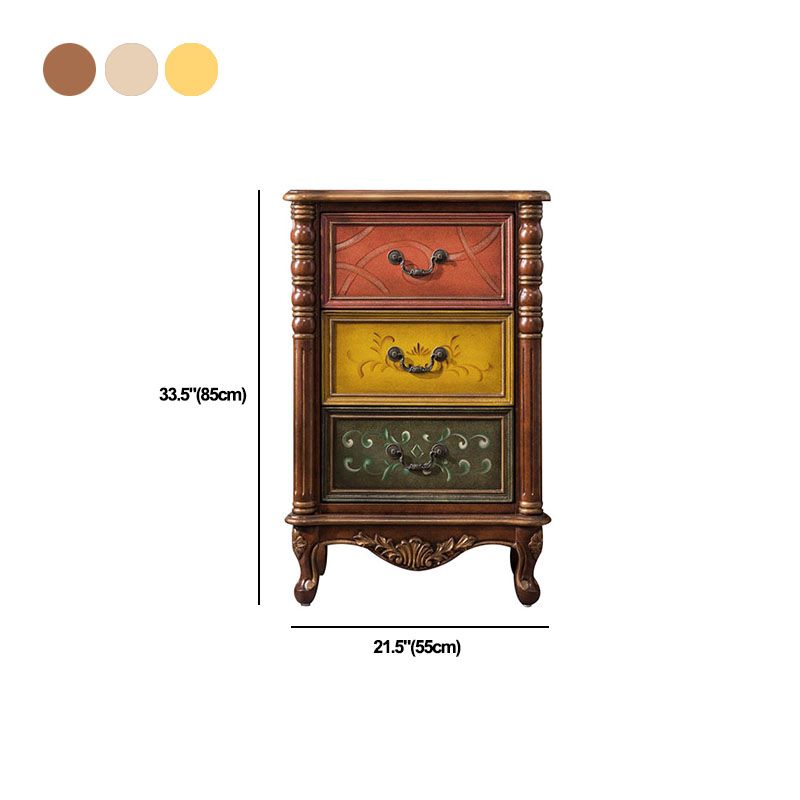 Traditional Style Storage Chest Vertical Lingerie Chest with 3 / 4 Drawers Clearhalo 'Bedroom Furniture' 'Dressers & Chests' 'dressers_chests' 'furn' 'furn_dressers_chests' 'Furniture' 1200x1200_dd0d29f4-1d7a-4e11-88b7-49b1cb8d4b11