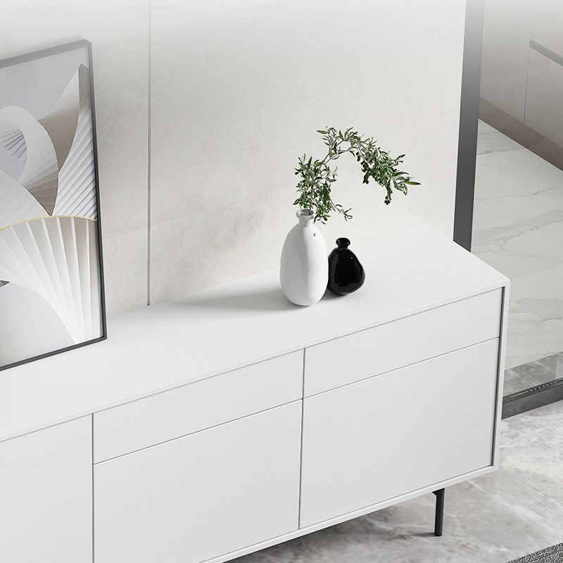 Moderno legno ingegnerizzato da 27,5 "H Server buffet per sala da pranzo a buffet