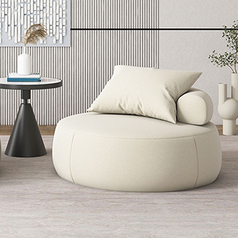 Faux Leather Chair Armless Solid Wood Frame Chair for Living Room Clearhalo 'Accent Chairs' 'accent_chairs' 'Chairs & Seating' 'furn' 'furn_accent_chairs' 'Furniture' 'Living Room Furniture' 1200x1200_dd14ecd7-03dd-487b-bb65-8eb8cdd05541