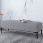 Modern Bedroom Bench Solid Wood Seating Bench with Upholstered