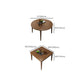 Wood Top Dining Table Set 1/5 Pieces Brown Dinette Set for Kitchen Clearhalo 'Dining Room Sets' 'Dining Tables & Seating' 'dining_room_set' 'furn' 'furn_dining_room_set' 'Furniture' 'Kitchen & Dining Furniture' 1200x1200_dd1902a8-8332-4a31-8534-ba3b8a0d7eb1