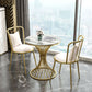 Modern Style Sintered Stone Dining Table Round Pedestal Table for Dinning Room Clearhalo ' dining_table' 'Dining Tables & Seating' 'Dining Tables' 'Furniture' 'furniture_dining_table' 'Kitchen & Dining Furniture' 'kitchen&dining_furn' 'kitchen' 'kitchen_dining_table' 1200x1200_dd1960a5-2cb9-4e7a-9e97-83a2b842f582