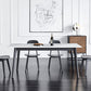 Solid Wood Mid-Century Modern Table Rectangle Sintered Stone Top Table for Dining Room Clearhalo ' dining_table' 'Dining Tables & Seating' 'Dining Tables' 'furn' 'furn_dining_table' 'Furniture' 'furniture_dining_table' 'Kitchen & Dining Furniture' 'kitchen&dining_furn' 'kitchen' 'kitchen_dining_table' 1200x1200_dd1a8d64-083d-4ee9-9403-af6a6514ed2d