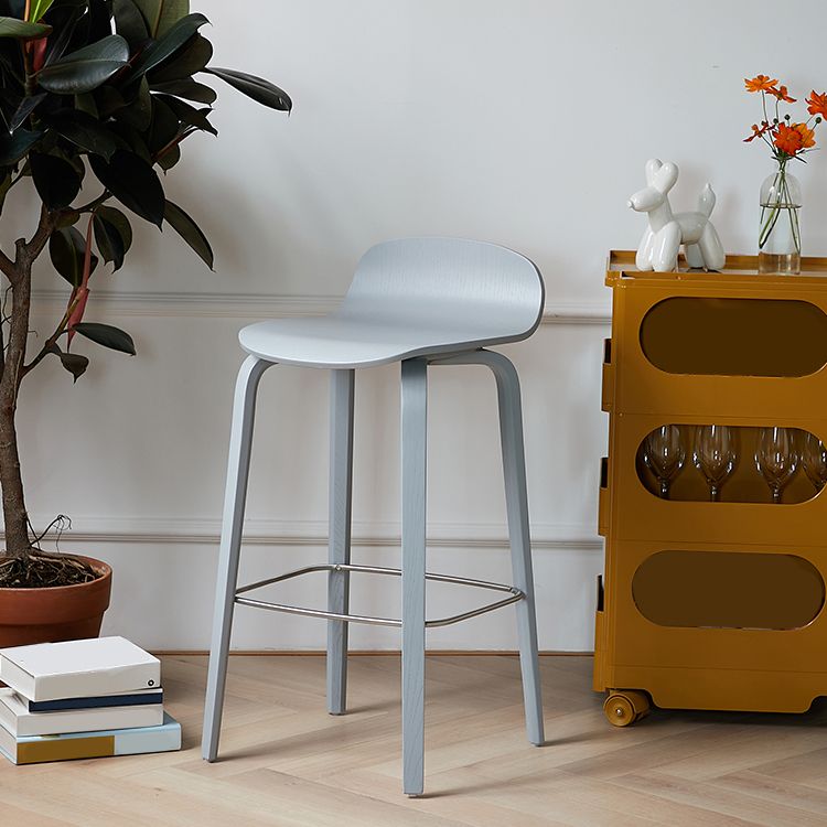 Indoor Armless Low Back Bar Height Stool Beech Solid Wood Bar Stool Clearhalo 'Bar Furniture' 'Bar Stools' 'bar_stools' 'furn' 'furn_bar_stools' 'Furniture' 'Kitchen & Dining Furniture' 1200x1200_dd1ab016-bcf4-42e7-89de-269153fac58e