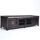 17.72"H TV Stand Enclosed Storage Industrial Style TV Console with 4 Doors Clearhalo 'furn' 'furn_tv_stands_entertainment_centers' 'Furniture' 'Living Room Furniture' 'TV Stands & Entertainment Centers' 'TV Stands & Media Storage Furniture' 'tv_stands_entertainment_centers' 1200x1200_dd249493-93d9-4a7a-af75-b70a6823de26