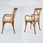 Farmhouse Wood Dining Room Chairs Cross Back Side Armchair for Restaurant Clearhalo ' kitchen&dining_furn' 'Dining Chairs' 'Dining Tables & Seating' 'dining_chair' 'furn' 'furn_dining_chair' 'Furniture' 'furniture_dining_chair' 'Kitchen & Dining Furniture' 'kitchen' 1200x1200_dd27d82a-7077-4cb7-9fcd-e57cbda04eb4