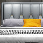 Modern Wingback Bed with Wingback Headboard and Metal Legs Bed