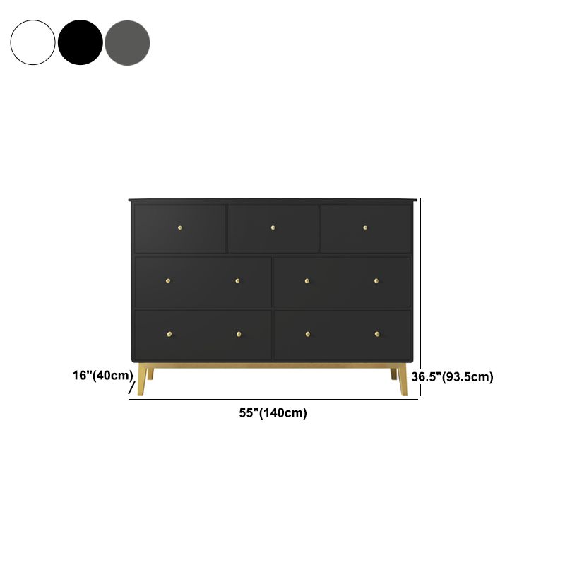 Zeitgenössische Brust mit 4 Beinen Holzspeicherkiste mit Schubladen für Zuhause/Büro