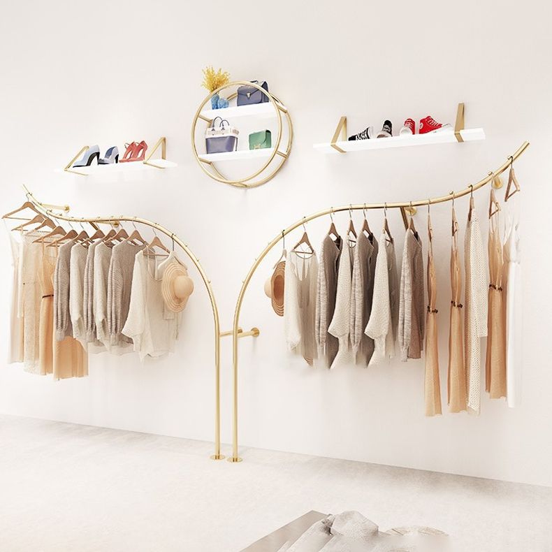Gorgeous Style Coat Hanger Metal Wall Mounted Coat Rack Living Room Clearhalo 'Entry & Mudroom Furniture' 'furn' 'furn_hall_tree_coat_racks' 'Furniture' 'Hall Trees & Coat Racks' 'hall_tree_coat_racks' 1200x1200_dd307e23-1ac7-4b2f-b1fb-f4cb80b943d8