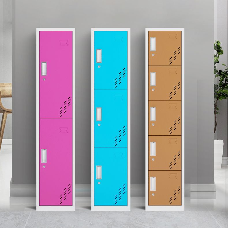 Contemporary Steel Wardrobe Armoire Hinged Wardrobe Cabinet for Home