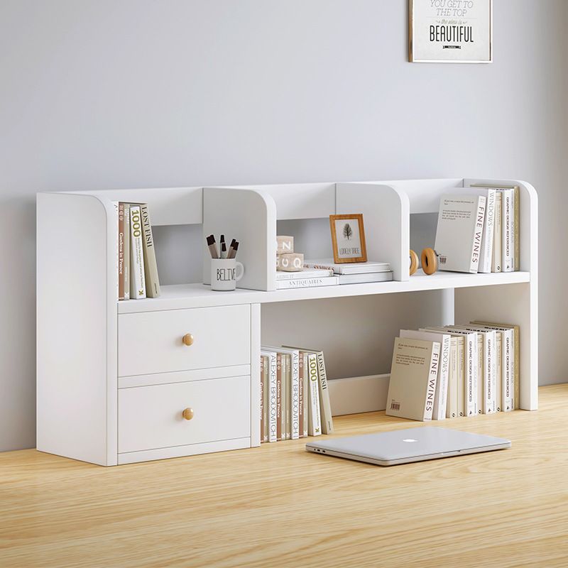 Libreria aperta di libreria aperta da 9,5 "W Modern Wooden con cassetti e scaffali