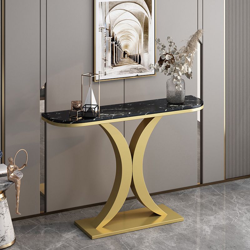 31.5" Tall Console Table 1-shelf Stain Resistant Accent Table for Hall Clearhalo 'Console Tables' 'console_tables' 'Entry & Mudroom Furniture' 'furn' 'furn_console_tables' 'Furniture' 1200x1200_dd3354dc-7891-4d7c-a14c-8bdb6c99a8b3