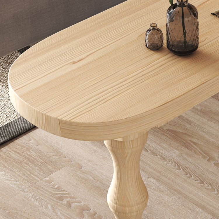 Trestle Base Bar Table Contemporary Solid Wood Bar Dining Table with Wine Rack Clearhalo 'Bar Furniture' 'Bar Tables' 'bar_tables' 'furn' 'furn_bar_tables' 'Furniture' 'Kitchen & Dining Furniture' 1200x1200_dd33a346-97ef-4610-a0c0-f82b7a4fb095