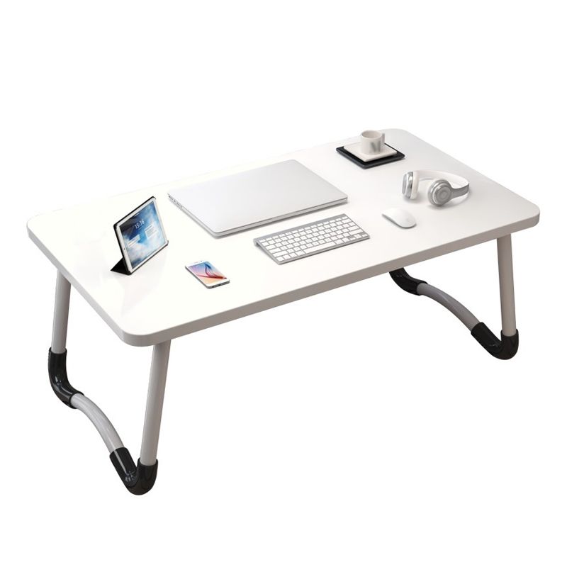 Bedroom Curved Writing Desk Manufactured Wood Folding Desk,27.6"L x 15.7"W x 13"H Clearhalo 'furn' 'furn_office_desk' 'Furniture' 'Office Desks' 'Office Furniture' 'office_desk' 1200x1200_dd36133e-2a17-4ddb-a8a7-95ab6d007fb7