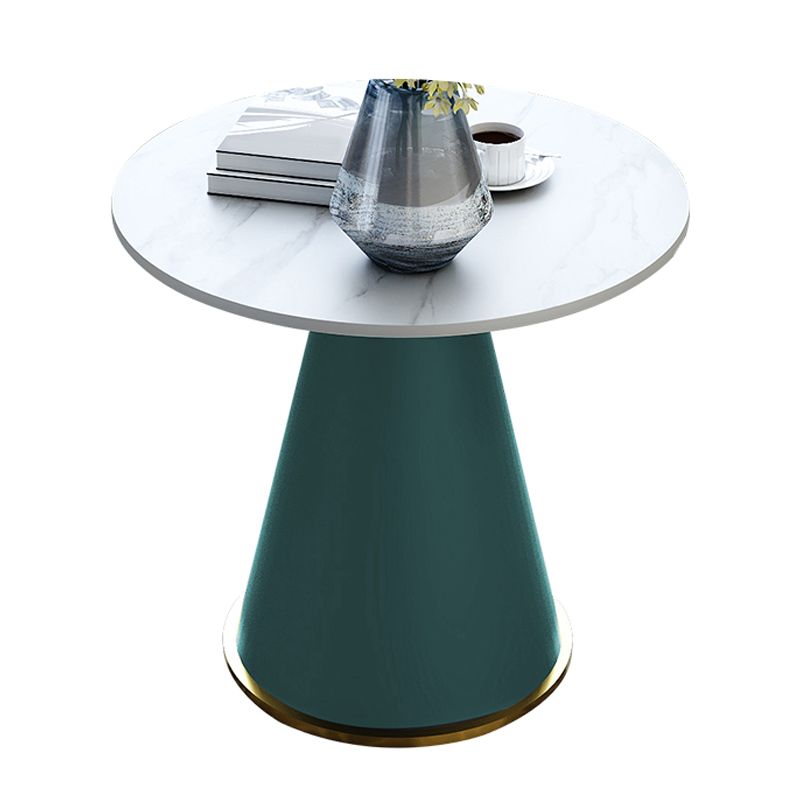 22" Tall Round Slate Top End Table Modern Metal Pedestal Table Clearhalo 'Coffee & Accent Tables' 'End & Side Tables' 'end_side_tables' 'furn' 'furn_end_side_tables' 'Furniture' 'Living Room Furniture' 1200x1200_dd3b3b49-a66c-4db6-b439-ee181d17ae71