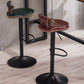 Modern Wood Bar Stool Iron Legs Low Back Nail-head Trim Counter Stool with Cushion Clearhalo 'Bar Furniture' 'Bar Stools' 'bar_stools' 'furn' 'furn_bar_stools' 'furniture_bar_stools' 'Kitchen & Dining Furniture' 'kitchen&dining_furn' 'kitchen' 'kitchen_furn' Furniture' 1200x1200_dd3ba73f-98fd-4321-8b7e-3eced4fb9dab