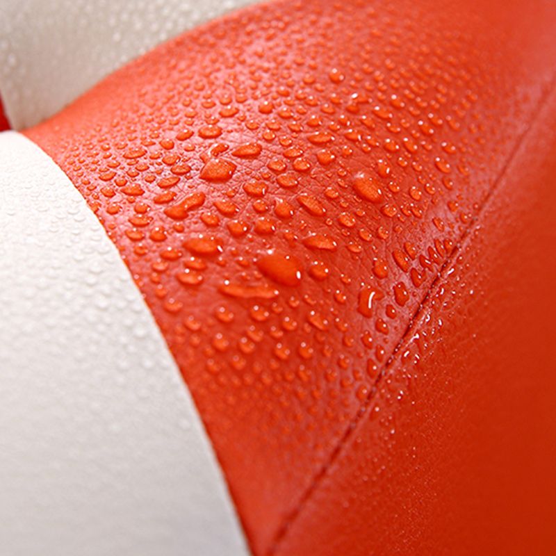 Color Panel Pouf Ottoman Stain Resistant Square Faux Leather Tufted Ottoman Clearhalo 'furn' 'furn_ottomans_poufs' 'Furniture' 'Living Room Furniture' 'Ottomans & Poufs' 'ottomans_poufs' 1200x1200_dd3bbcd2-5e72-47a9-b274-d900508037f6