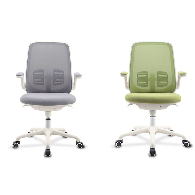 Contemporary Office Chair Mid-Back Tilt Mechanism Desk Chair Clearhalo 'furn' 'furn_office_chair' 'Furniture' 'Office Chairs' 'Office Furniture' 'office_chair' 1200x1200_dd3dac75-e230-4212-b144-1084ed85b588