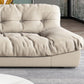Scandinavian Beige Sofa with Tufted Back and Flared Arm for Living Room Clearhalo 'furn' 'furn_sofas' 'Furniture' 'Living Room Furniture' 'Sofa' 'sofas' 1200x1200_dd401fac-fe9e-4152-88a4-f3b3838297cc