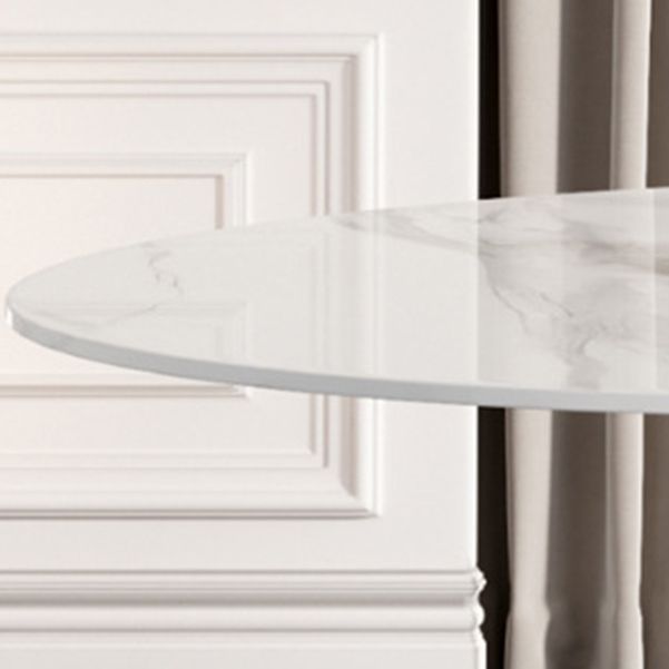 1/2/4/7 Pcs White Dining Table Set with Sintered Stone Top Table Furniture Set Clearhalo 'Dining Room Sets' 'Dining Tables & Seating' 'dining_room_set' 'furn' 'furn_dining_room_set' 'Furniture' 'furniture_dining_room_set' 'Kitchen & Dining Furniture' 1200x1200_dd41ba25-e619-4cb9-89a4-3f3d35db52c8