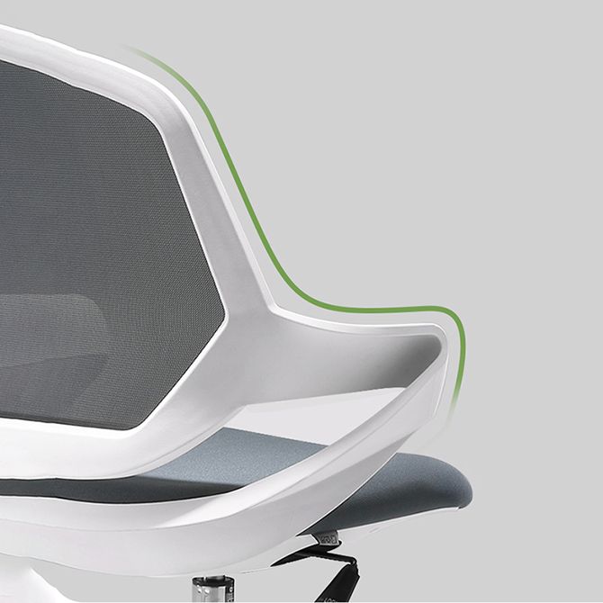 Modern Desk Chair Adjustable Seat Height Fixed Arms Office Chair with Wheels Clearhalo 'furn' 'furn_office_chair' 'Furniture' 'Office Chairs' 'Office Furniture' 'office_chair' 1200x1200_dd480661-4639-4b98-8015-07efac2da796