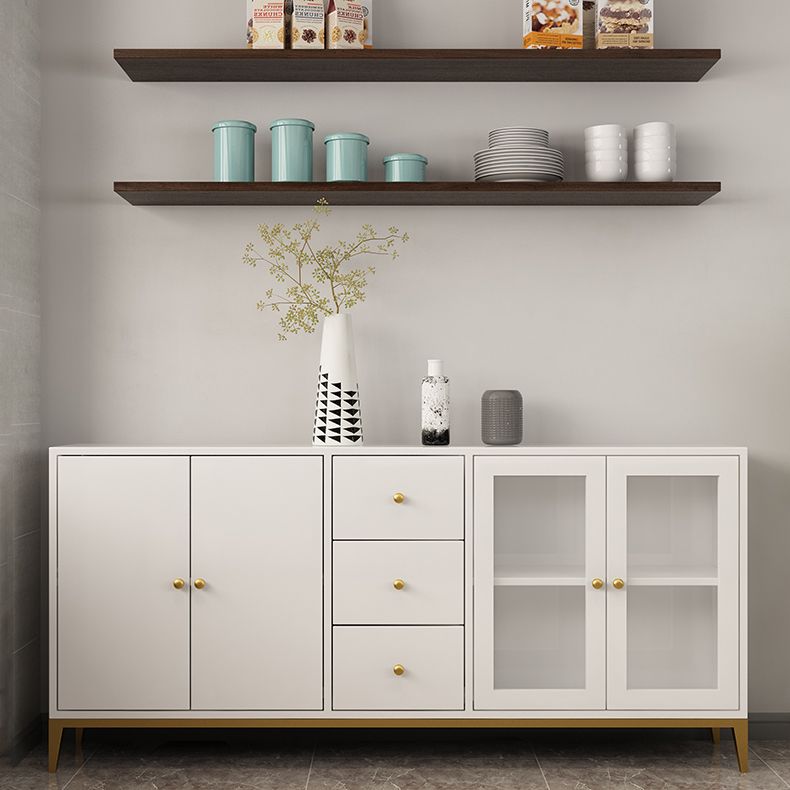 Rettangolo Cucina Sideboard moderna mobile in legno per casa